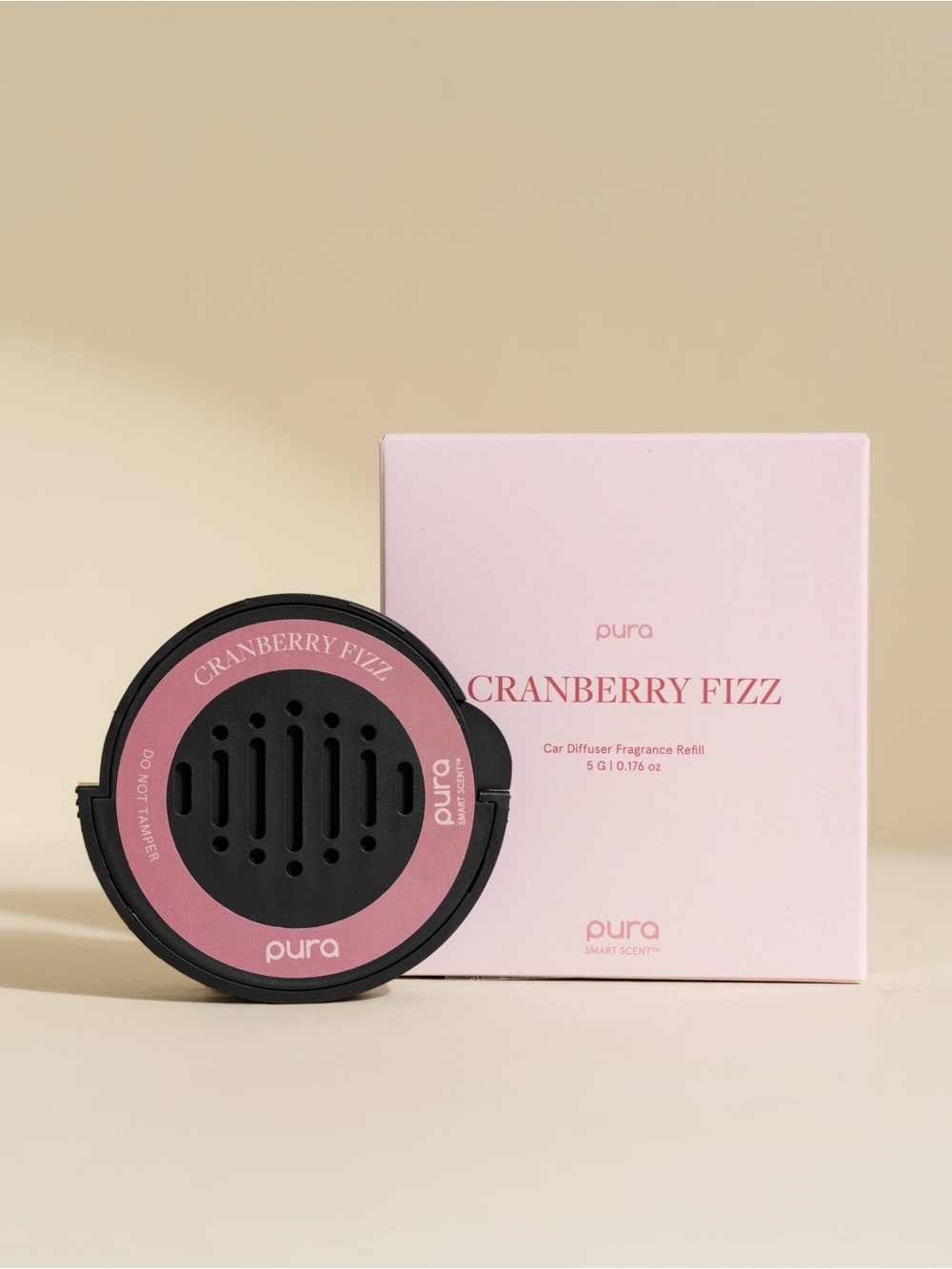 Cranberry Fizz Pura Car Diffuser Scent Refill